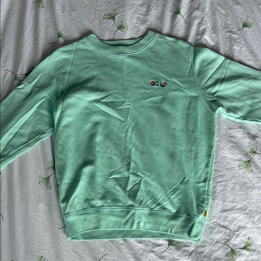 GOLF WANG brand Mint Green Men's Sweater